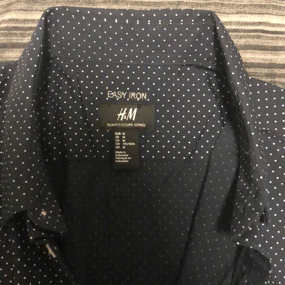 H&M dress shirt size m - Picture 2 of 2